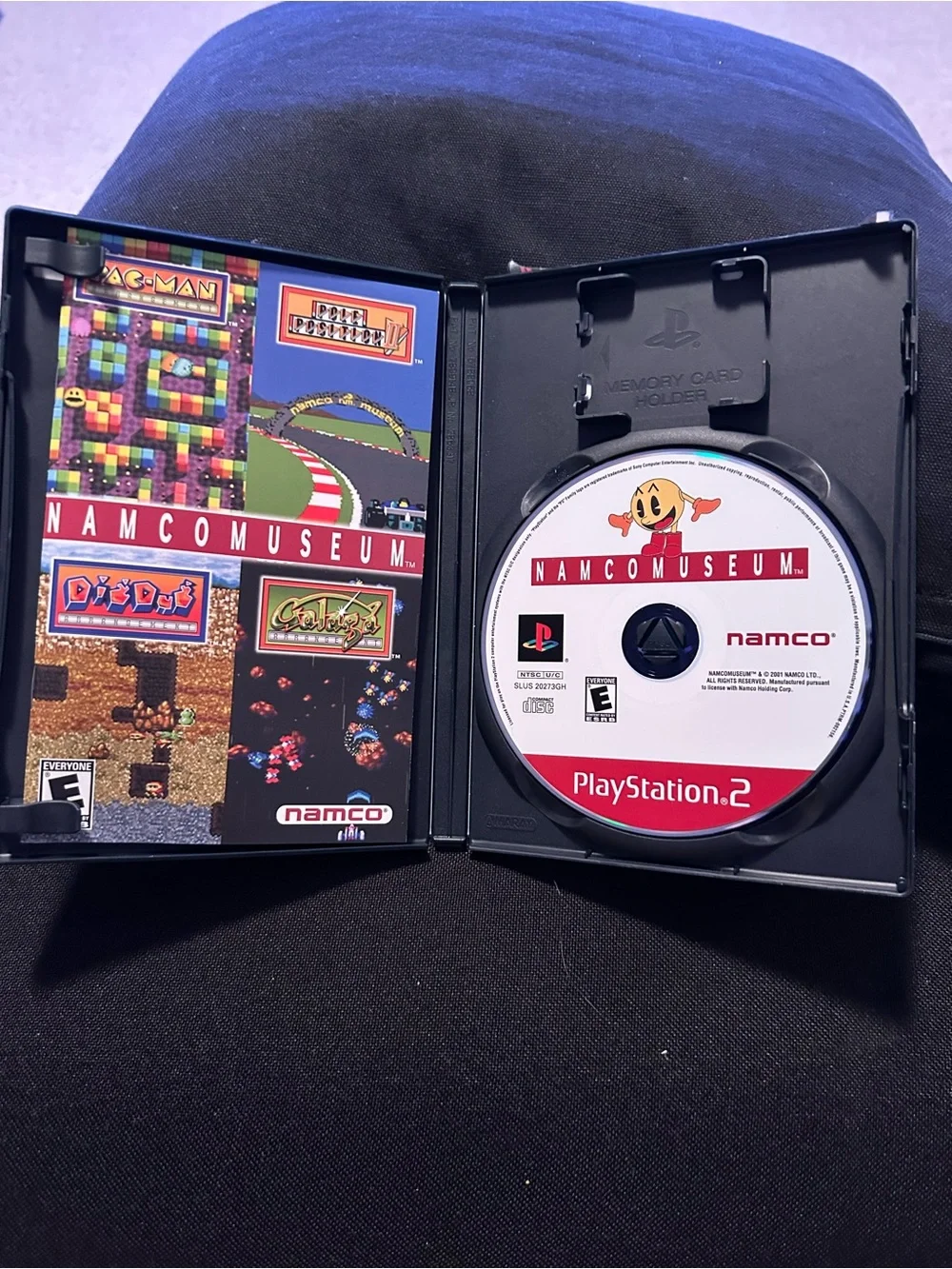 Sony Namco Museum Greatest Hits - Red/Multicolor Cover